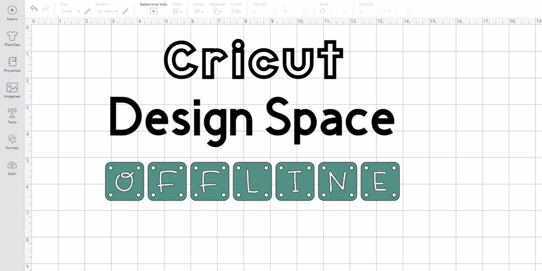 Descarga Cricut Space Offline! - Academia Cricut